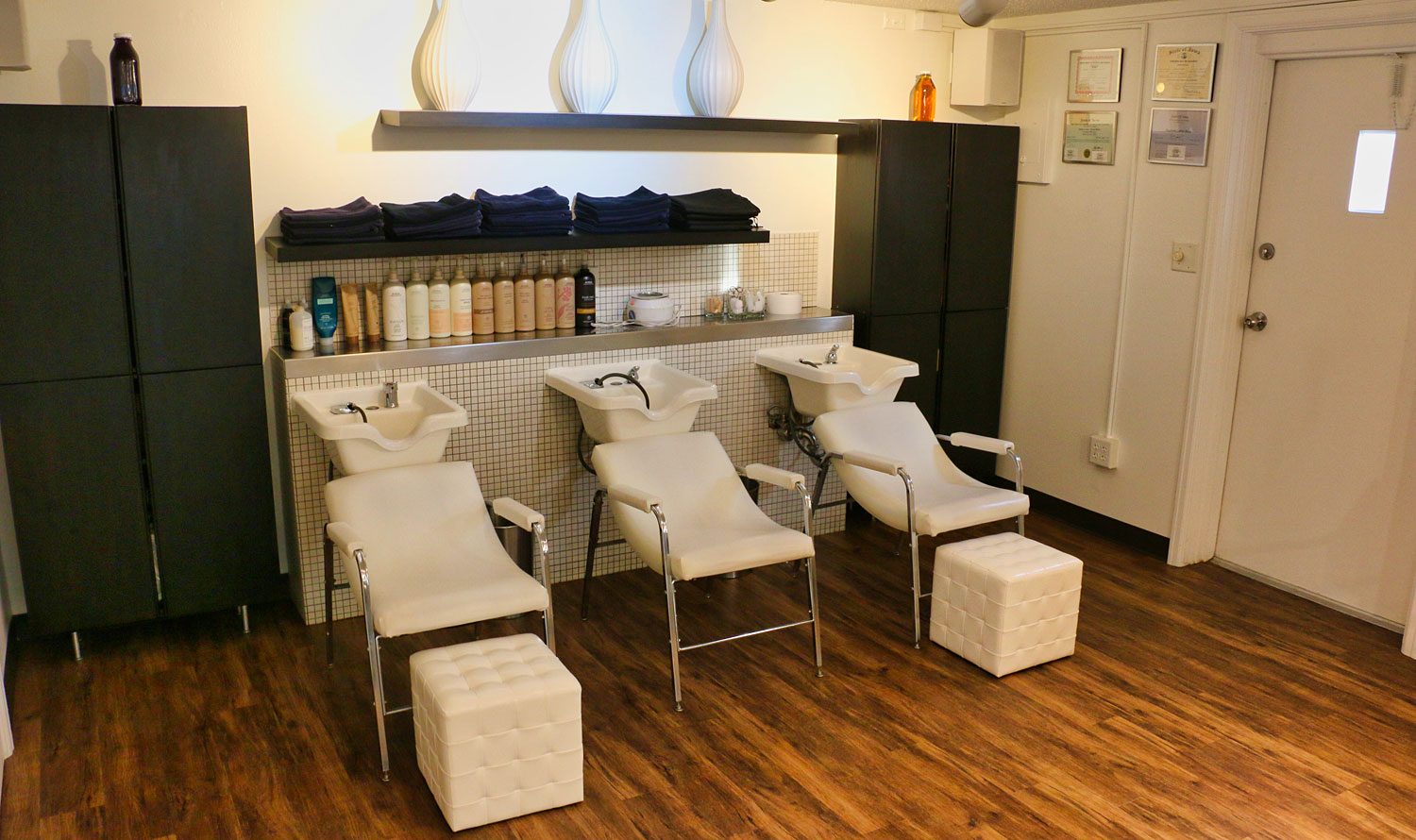 Shampoo area