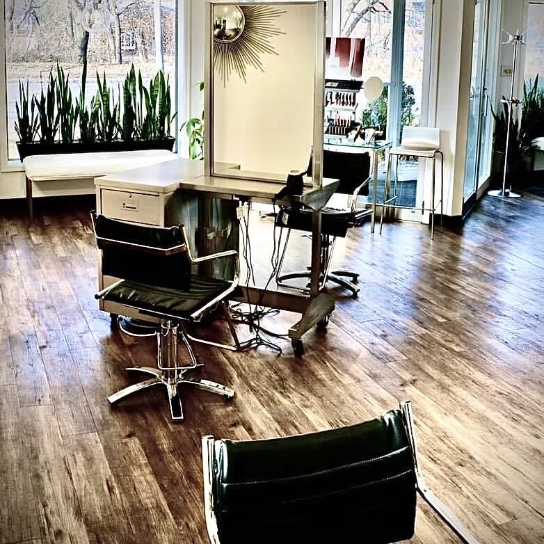 Rumours Salon styling floor