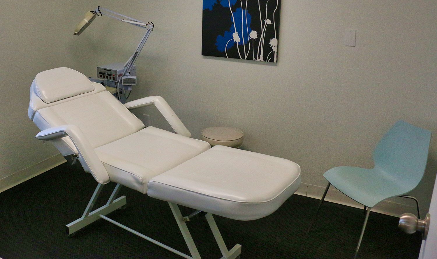 Treatment room at Rumours Salon